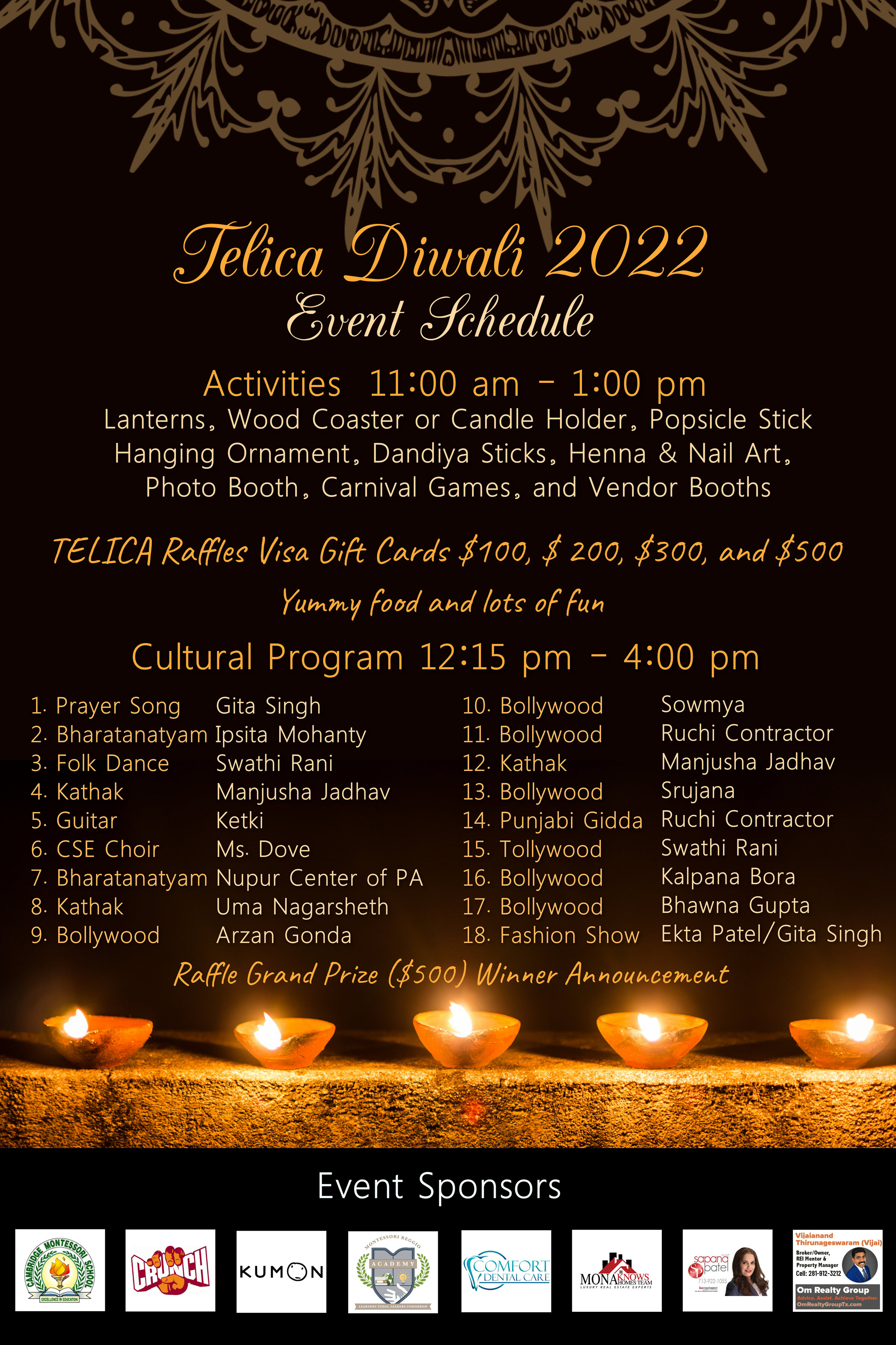 Event Day Poster 2022 Diwali -Web